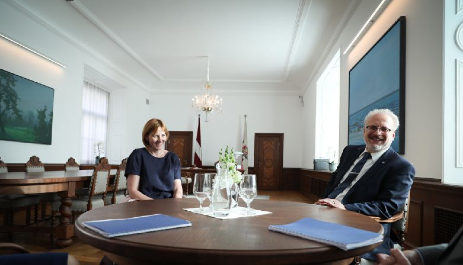 Valsts prezidents tiekas ar EK ģenerālsekretāri Ilzi Juhansoni