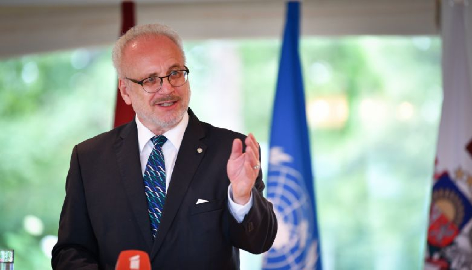 Valsts prezidenta Egila Levita uzruna diskusijā par Latvijas interesēm un iespējām ANO saistībā ar organizācijas 75. gadskārtu