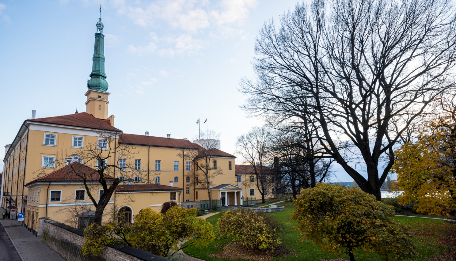 Rīgas pils 2022. gada 3. novembrī. Foto autors: Ilmārs Znotiņš, Valsts prezidenta kanceleja.