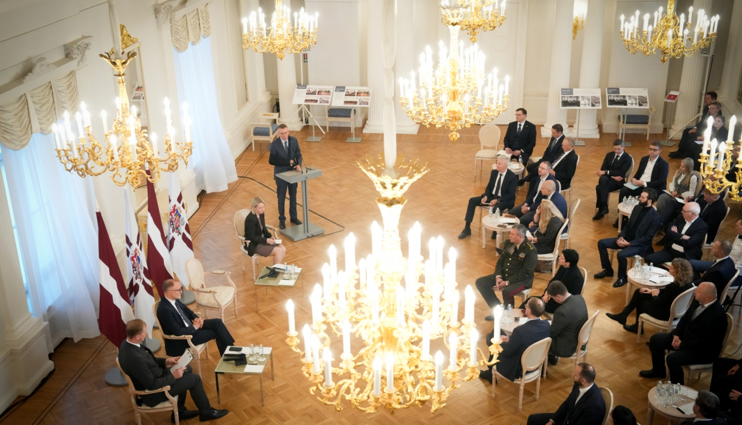 07.10.2024. Diskusija par aizsardzības industrijas priekšrocībām un izaicinājumiem Latvijā