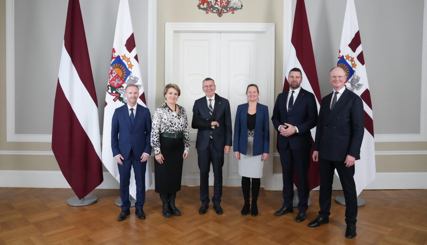 08.10.2024. Valsts prezidenta Edgara Rinkēviča tikšanās ar Ārvalstu investoru padomes Latvijā pārstāvjiem