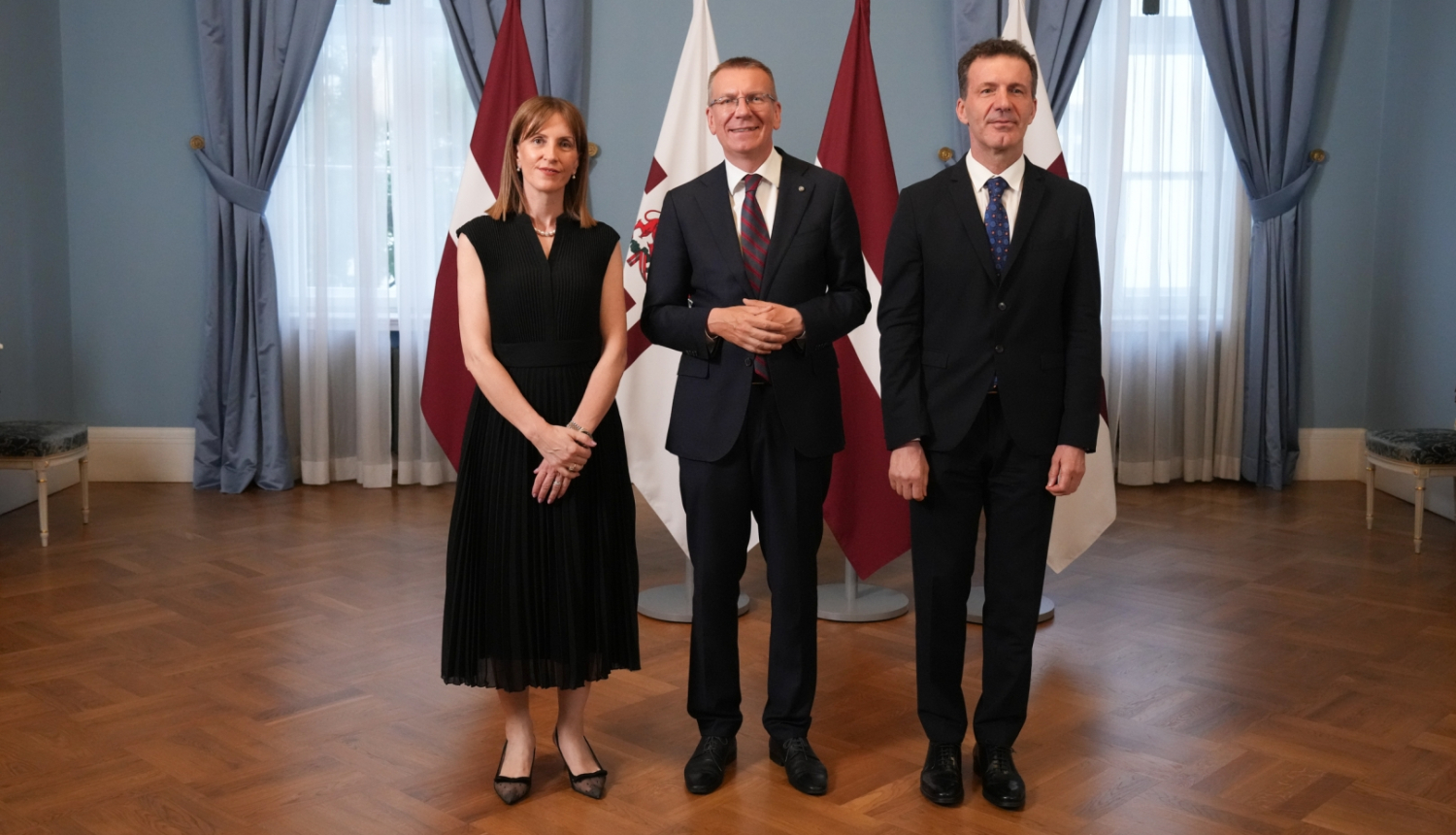 01.07.2024. Valsts prezidenta Edgara Rinkēviča rīkotā pieņemšana Latvijas goda konsuliem ārvalstīs