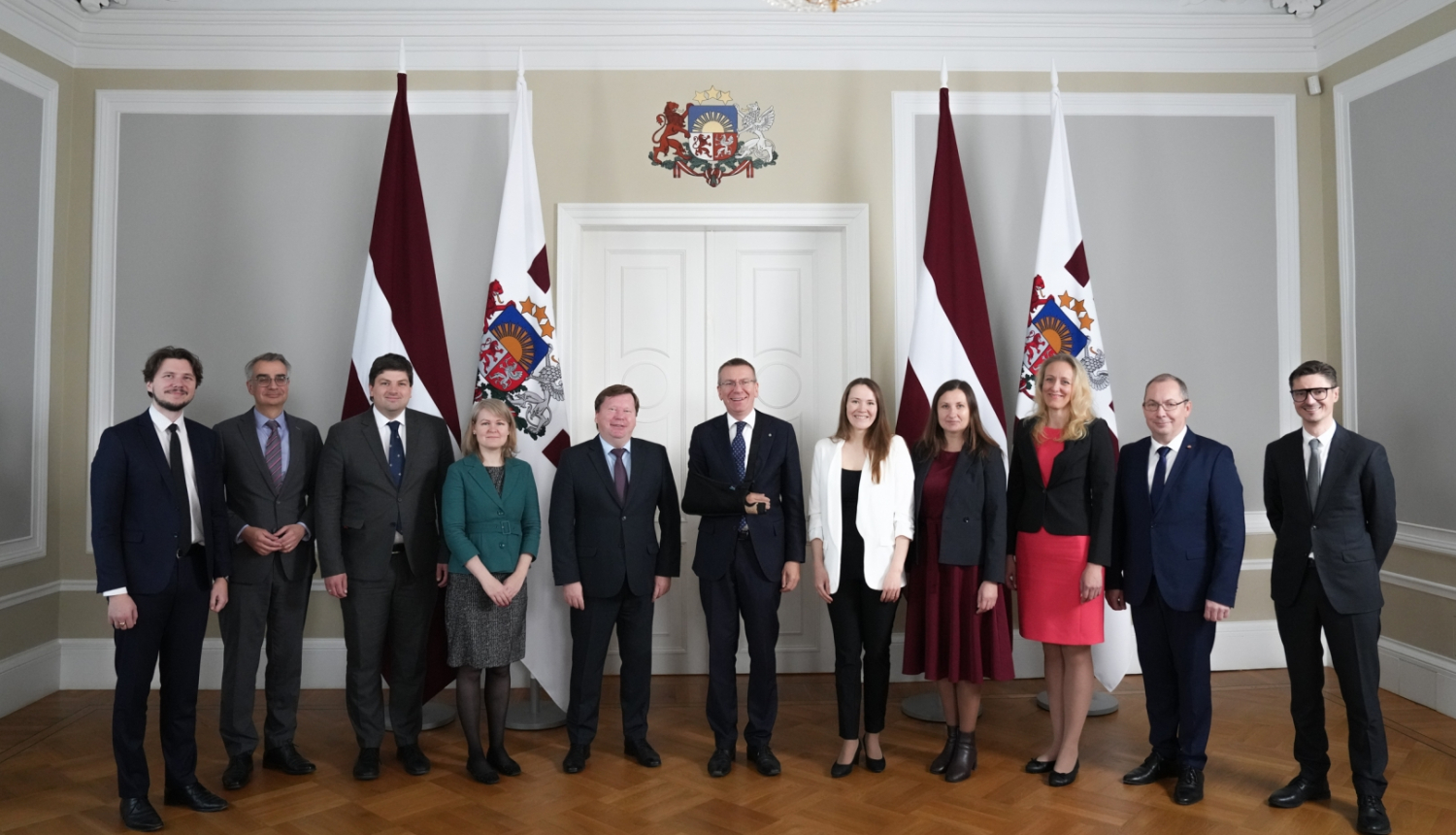 21.10.2024. Valsts prezidenta Edgara Rinkēviča tikšanās ar Valsts konkurētspējas komisiju