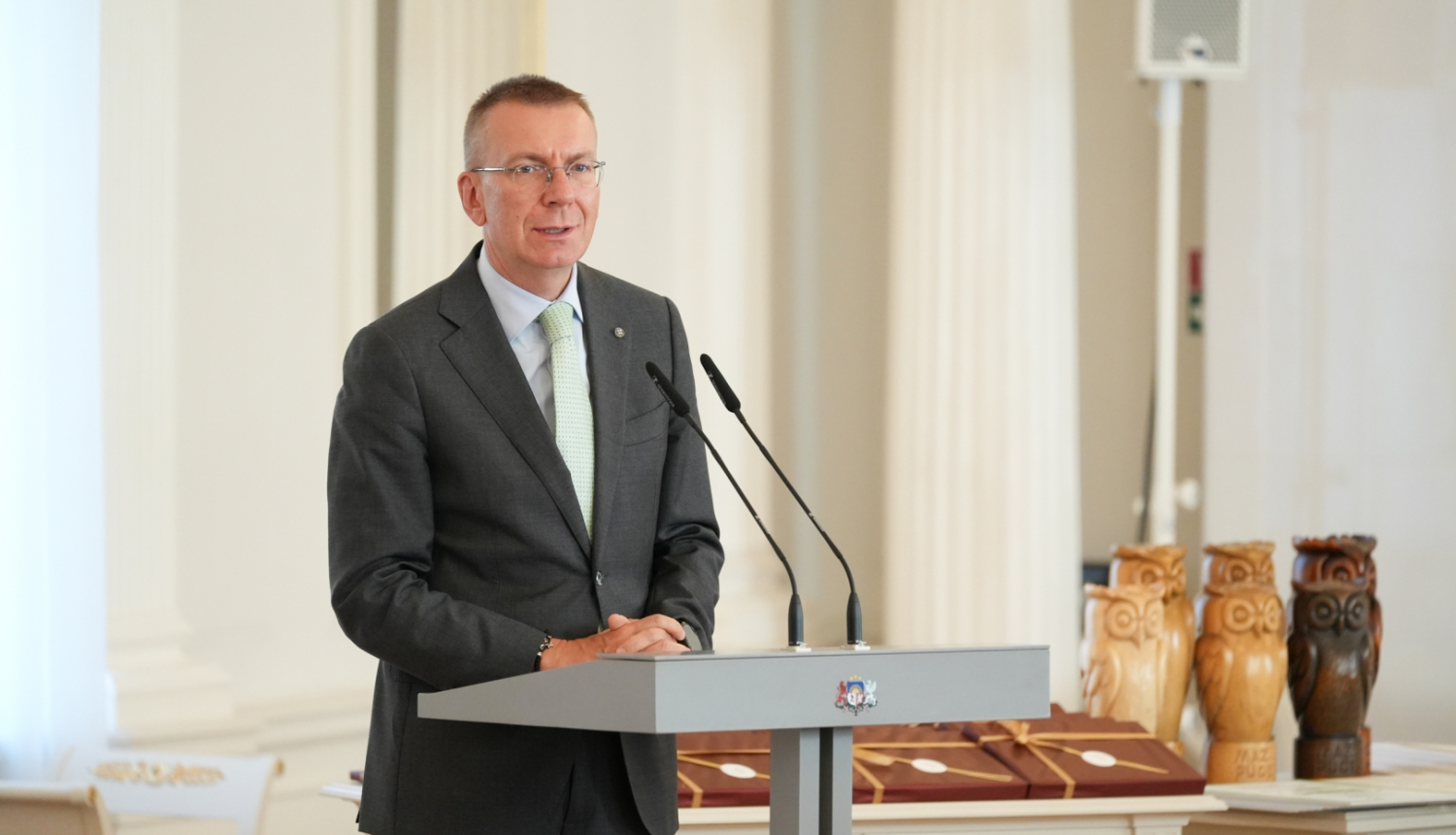 04.09.2024. Valsts prezidenta Edgara Rinkēviča uzruna Ata Kronvalda balvas pasniegšanas ceremonijā