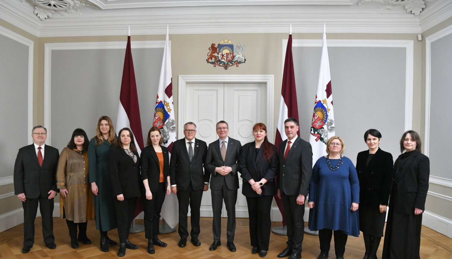 21.02.2024. Valsts prezidenta Edgara Rinkēviča tikšanās par Liepājas kā Eiropas kultūras galvaspilsētas 2027. gadā programmas īstenošanas gaitu un aktualitātēm