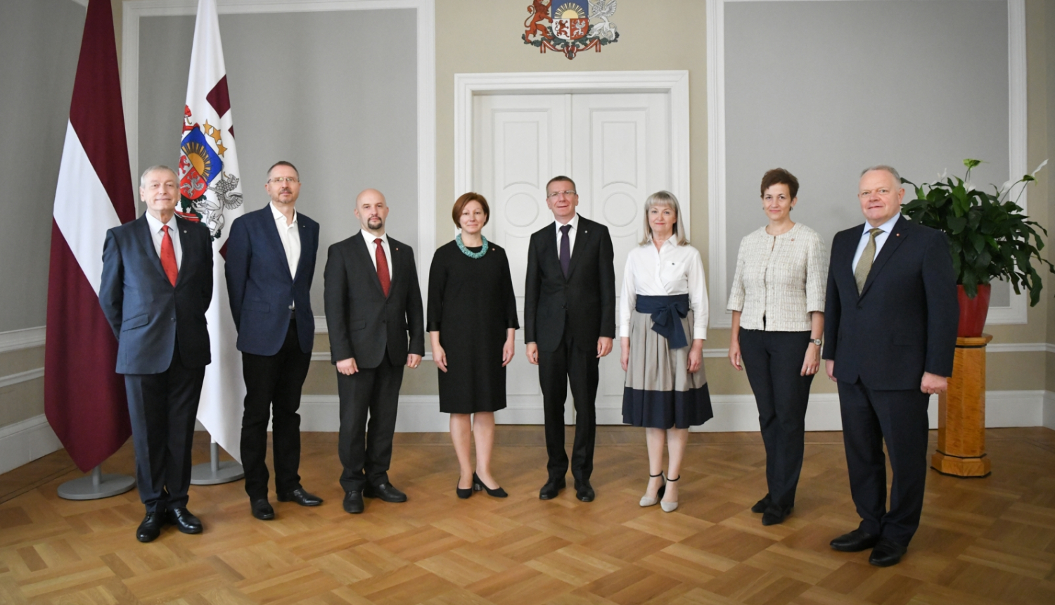 26.09.2023. Valsts prezidenta Edgara Rinkēviča un Ordeņu kapitula pirmā sēde