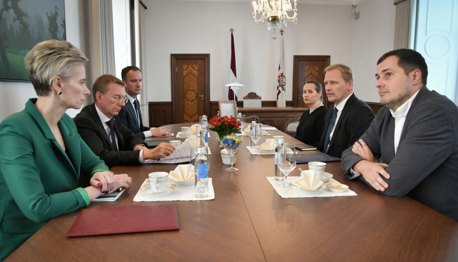 13.09.2023. Valsts prezidenta Edgara Rinkēviča tikšanās ar SEPLP padomi