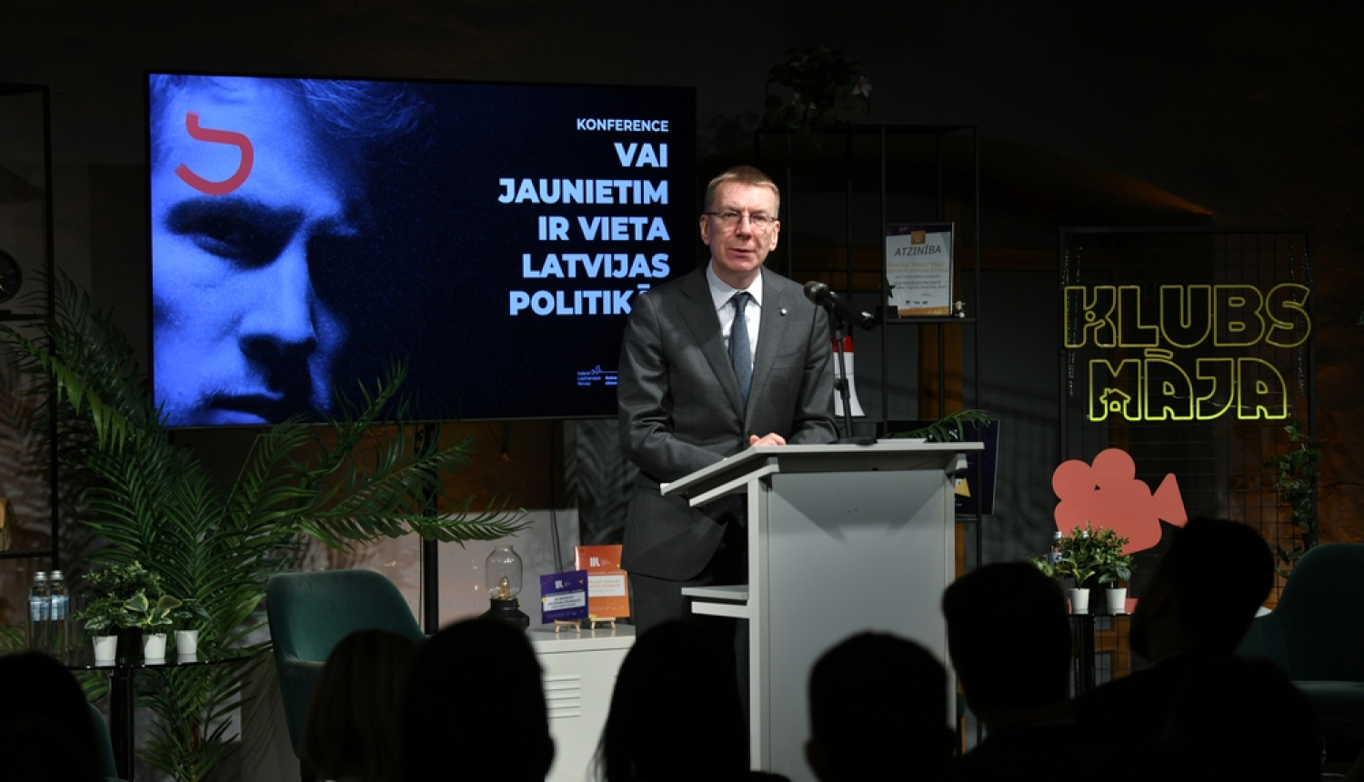20.01.2024. Valsts prezidenta Edgara Rinkēviča uzruna konferencē “Vai jaunietim ir vieta Latvijas politikā?”