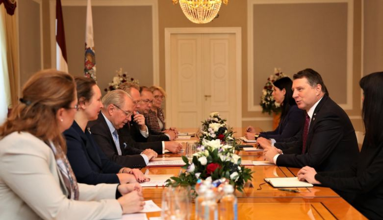 Valsts prezidents tiekas ar LDDK pārstāvjiem par prioritātēm jaunajam Ministru prezidentam