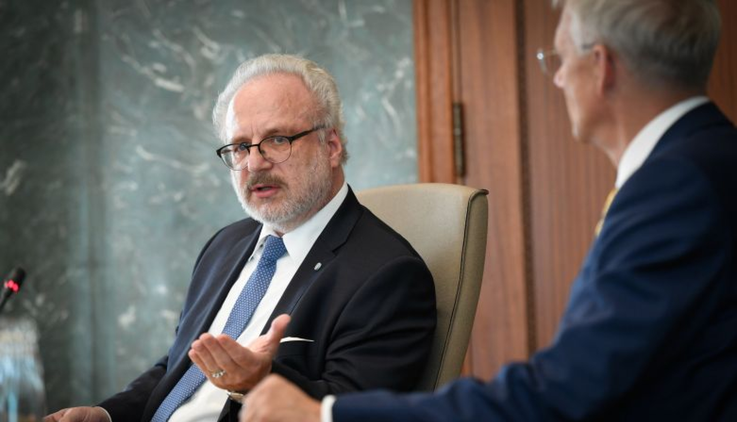 Valsts prezidenta Egila Levita uzruna Ministru kabineta sēdē