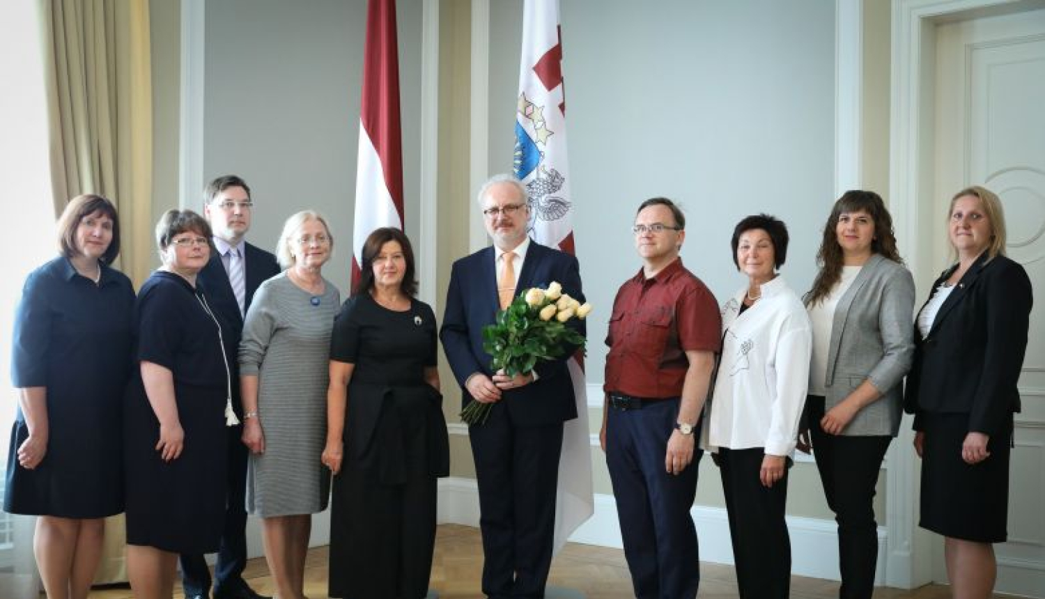 Valsts prezidents: sabiedrībā jāstiprina latviešu valodas un literatūras skolotāju profesijas prestižs