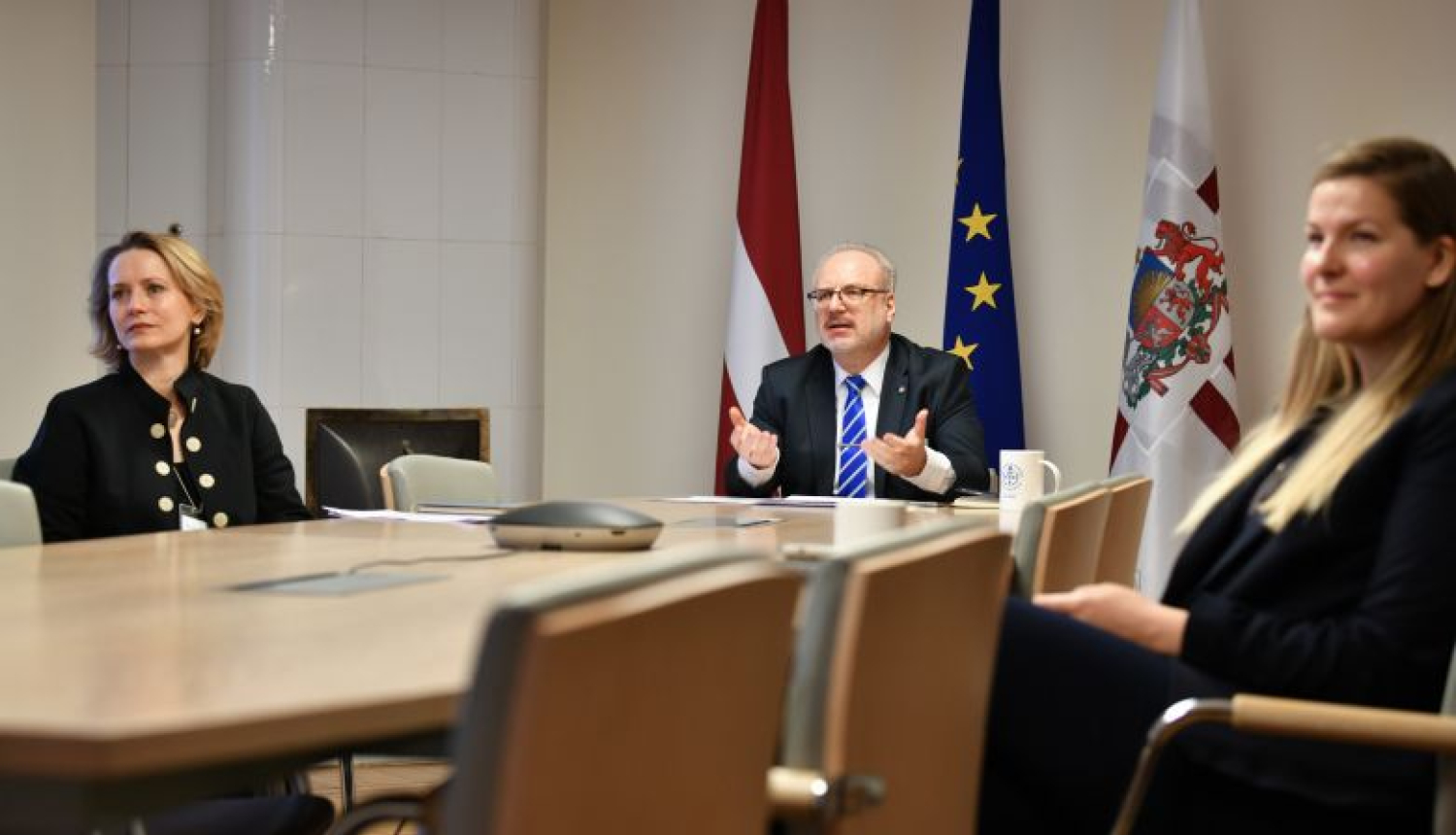 Valsts prezidenta Egila Levita runa Eiropas Savienības informācijas sniedzēju forumā