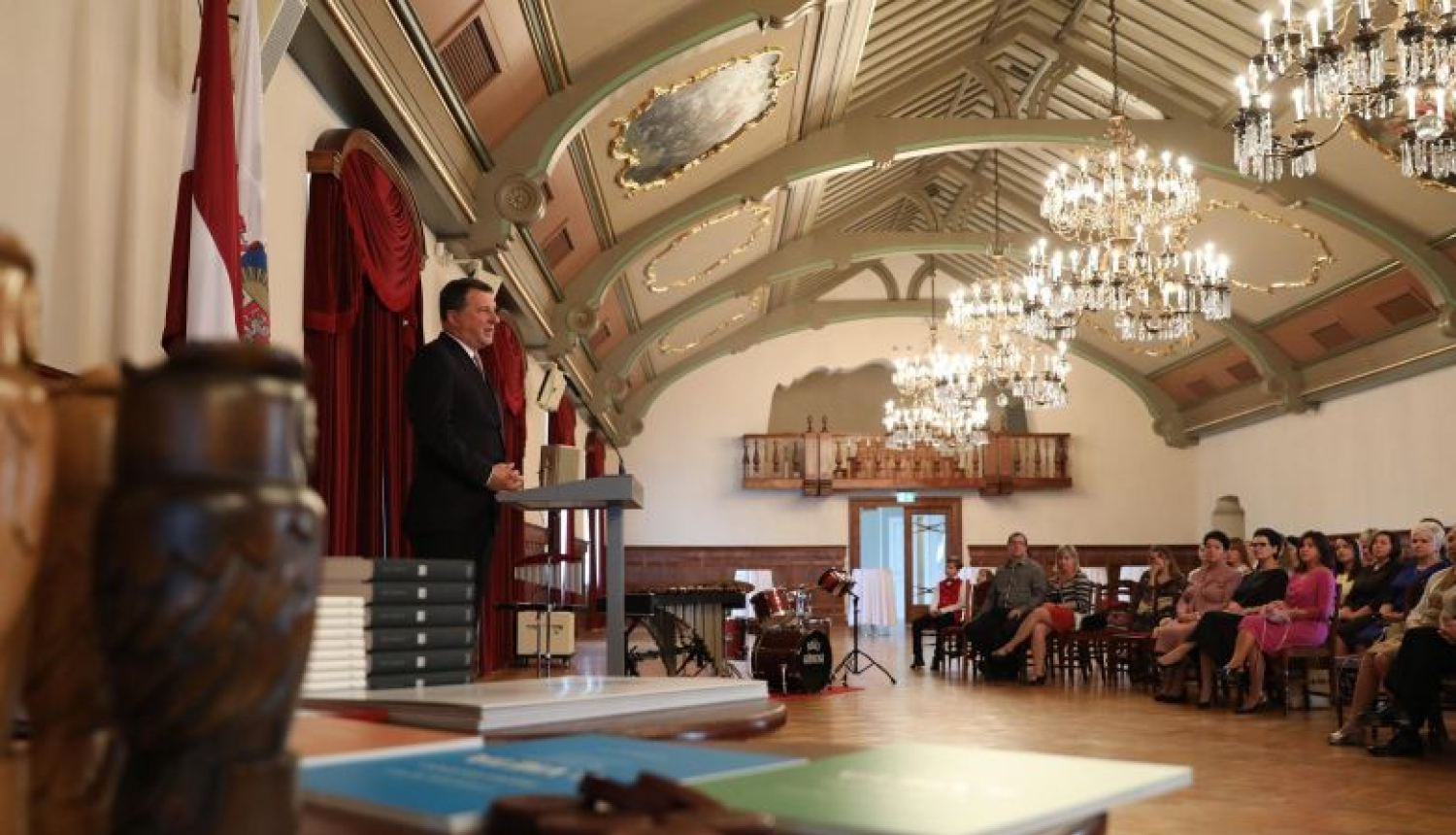 Valsts prezidents pedagogiem pasniedz Ata Kronvalda balvas un apbalvo Latvijas labākās skolas