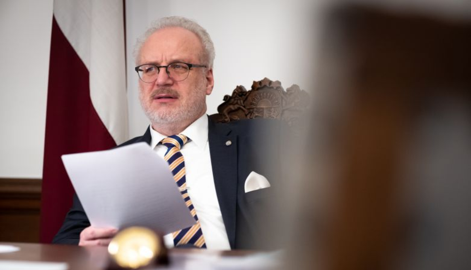 Valsts prezidents: jaunajam veselības ministram jābūt spējīgam cilvēkam ar vīziju un iniciatīvu