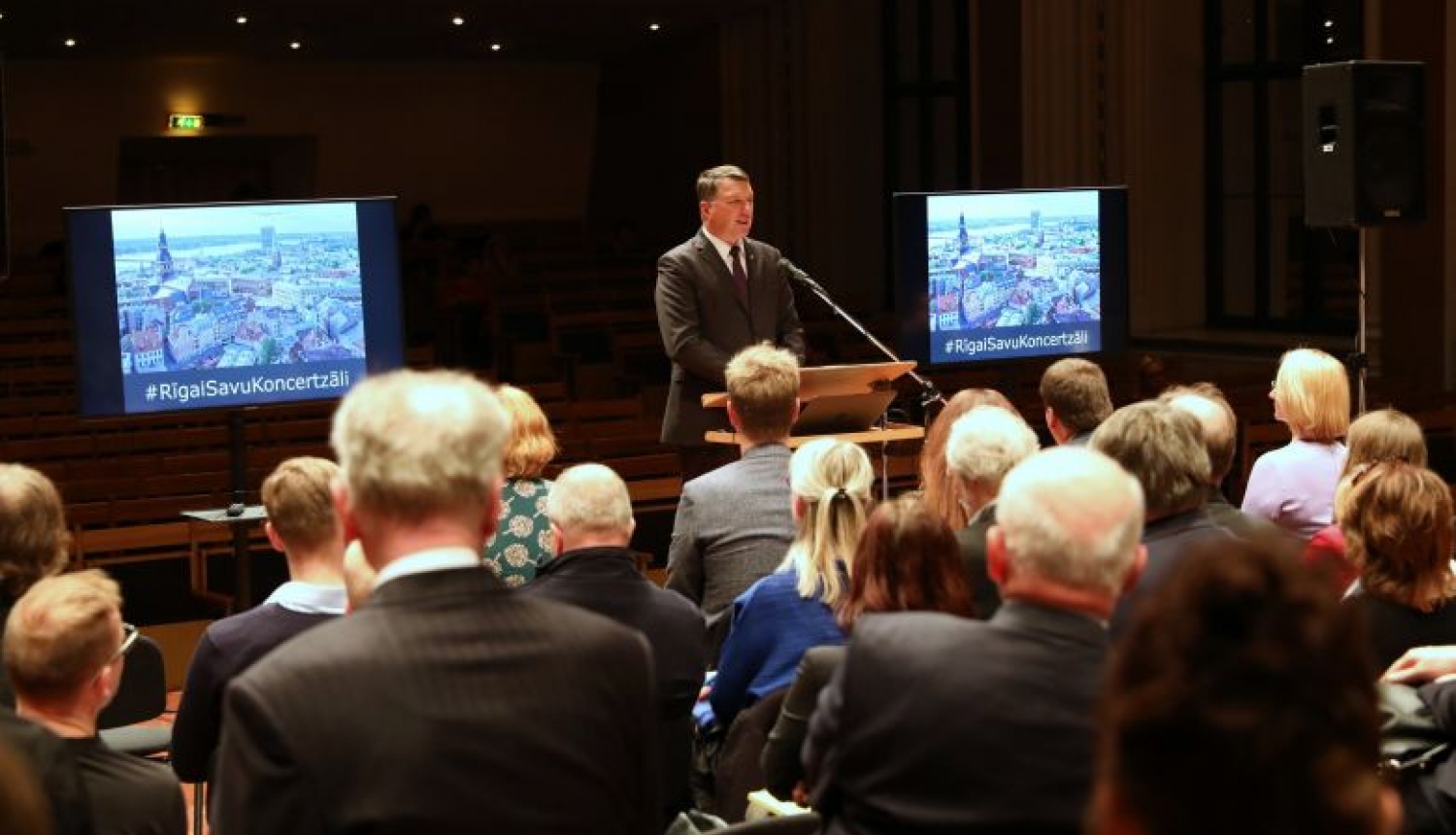 Valsts prezidents aicina visplašākajā mērā atbalstīt Nacionālās akustiskās koncertzāles tapšanu Rīgā