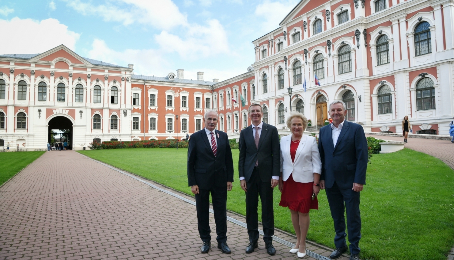 14.09.2023. Valsts prezidenta Edgara Rinkēviča vizīte Jelgavas valstspilsētā. Foto pie Latvijas Biozinātņu un tehnoloģiju universitātes.