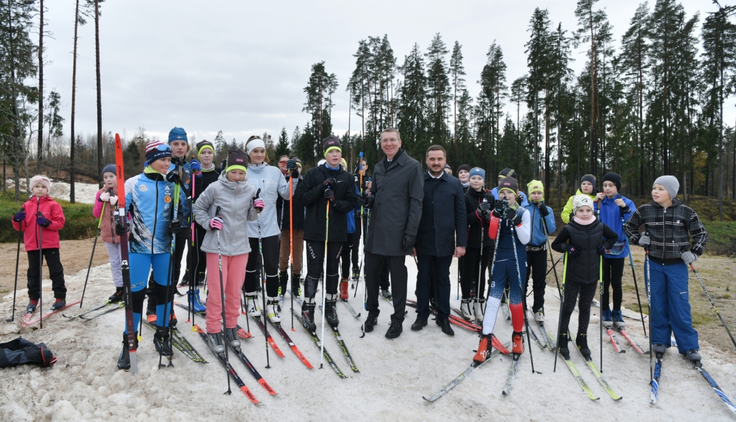 06.11.2023. Valsts prezidenta Edgara Rinkēviča darba vizīte Madonas novadā. Sporta un atpūtas bāzes “Smeceres sils” apmeklējums. Foto autors: Ilmārs Znotiņš, Valsts prezidenta kanceleja.