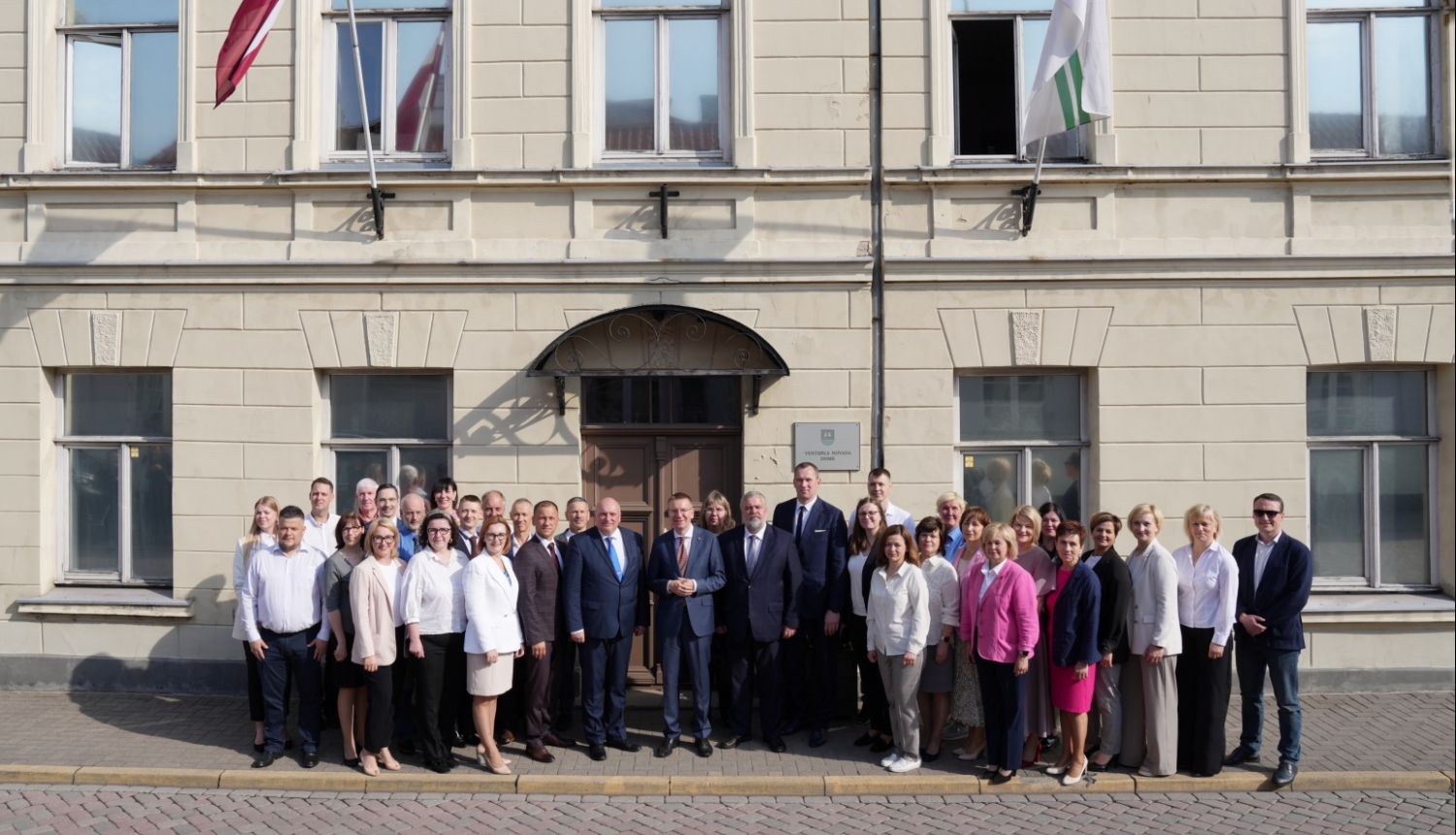 24.05.2024. Valsts prezidenta Edgara Rinkēviča darba vizīte Ventspils novadā