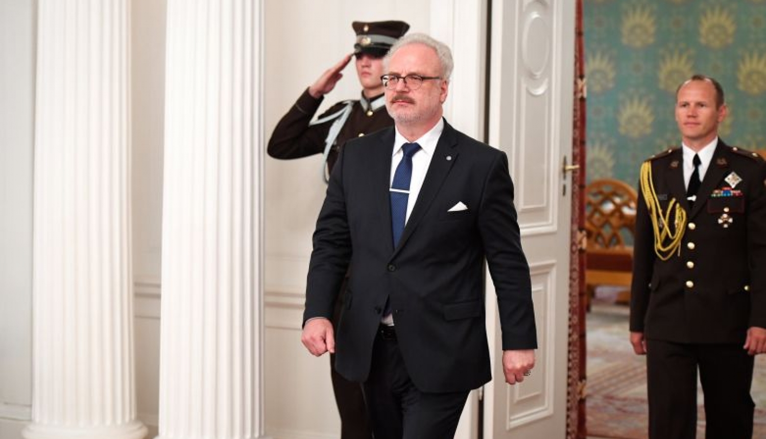 Valsts prezidents akreditē ārvalstu vēstniekus Latvijā