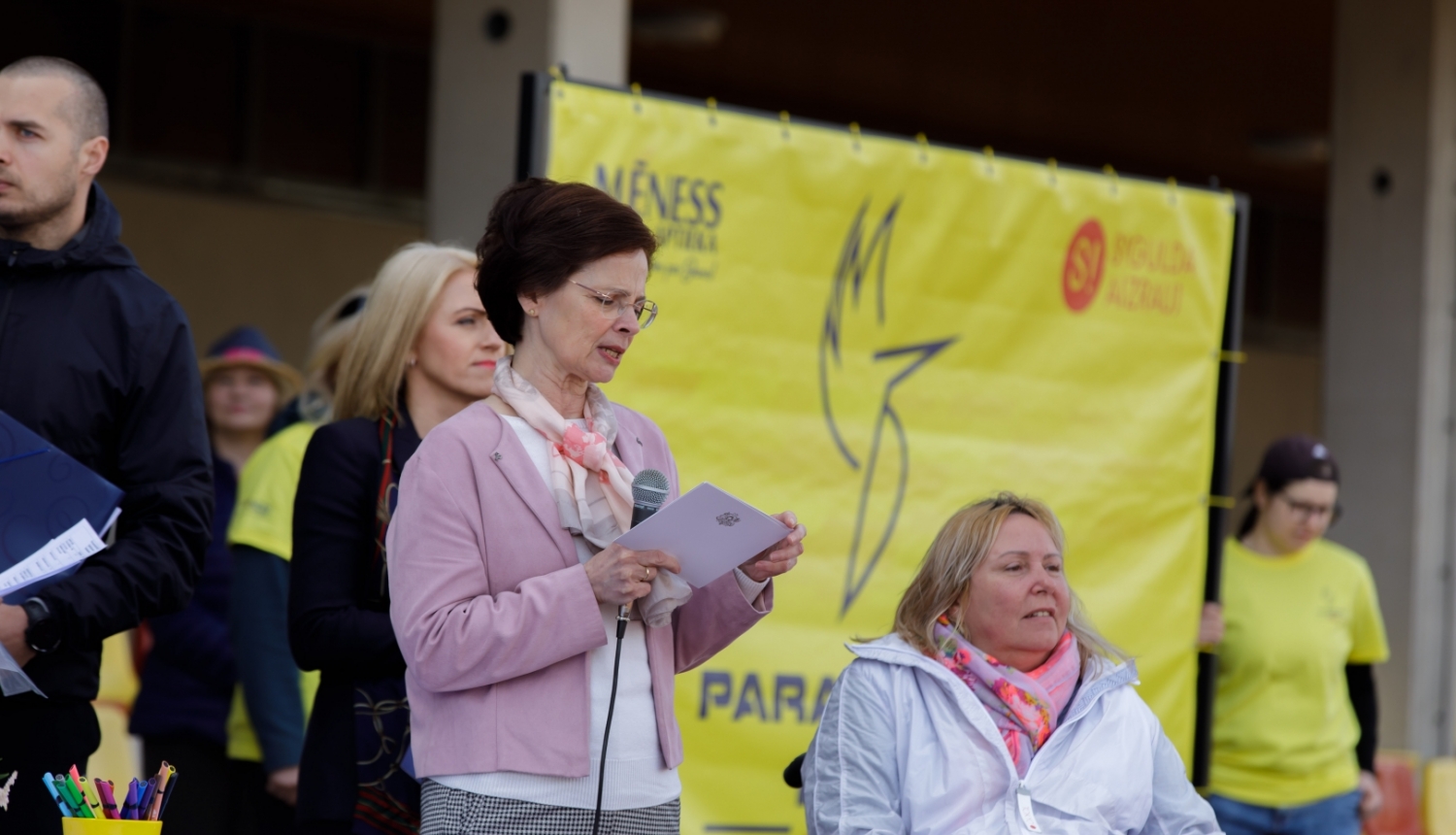 Andra Levite piedalās paralimpiskās sportošanas svētkos “Parasporta dienas” Siguldā