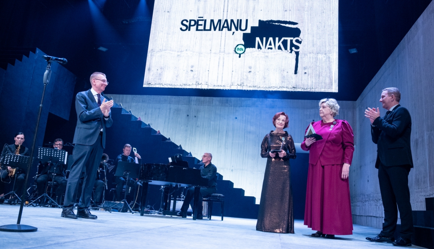 23.11.2024. Valsts prezidenta Edgara Rinkēviča dalība "Spēlmaņu naktī"