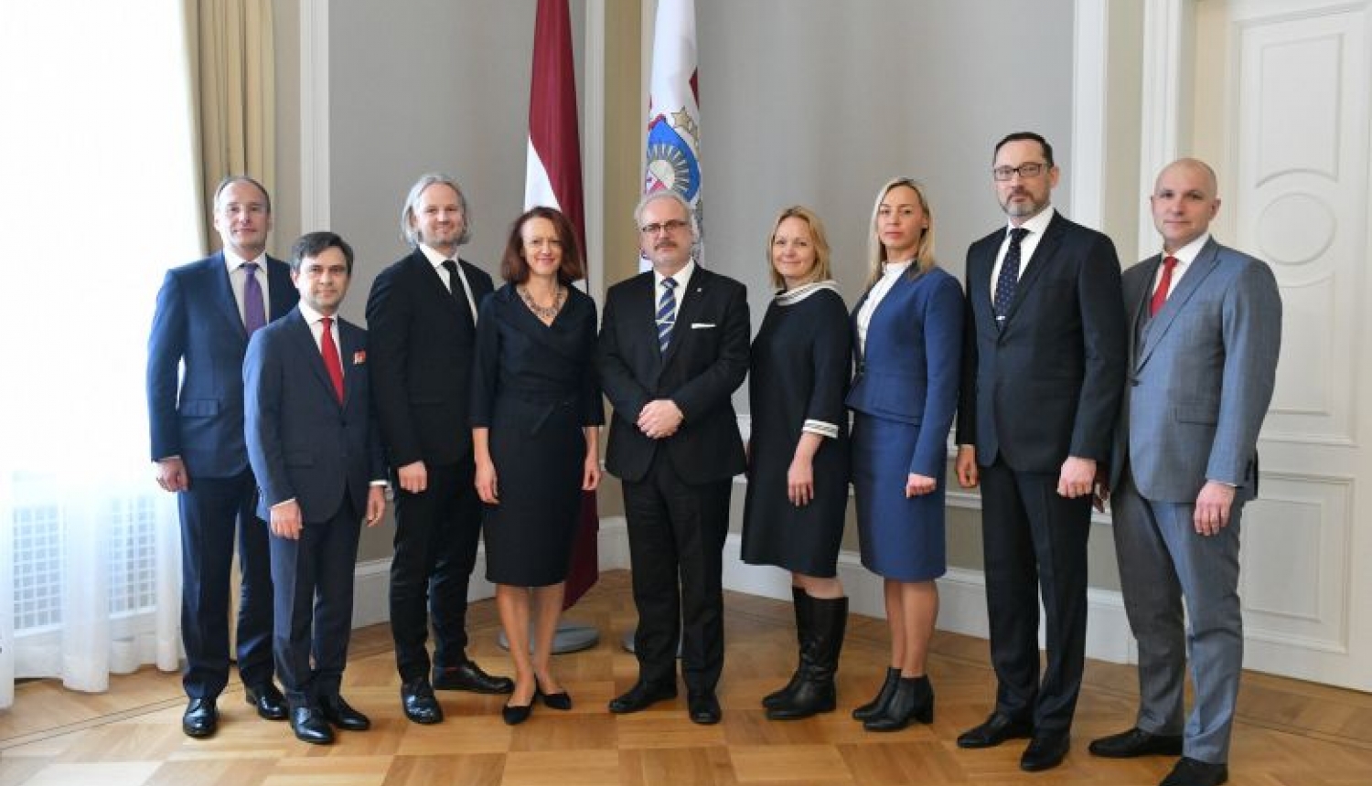 Valsts prezidents: ir gandarījums, ka finanšu nozarē Latvijā ir paveikts liels mājas darbs