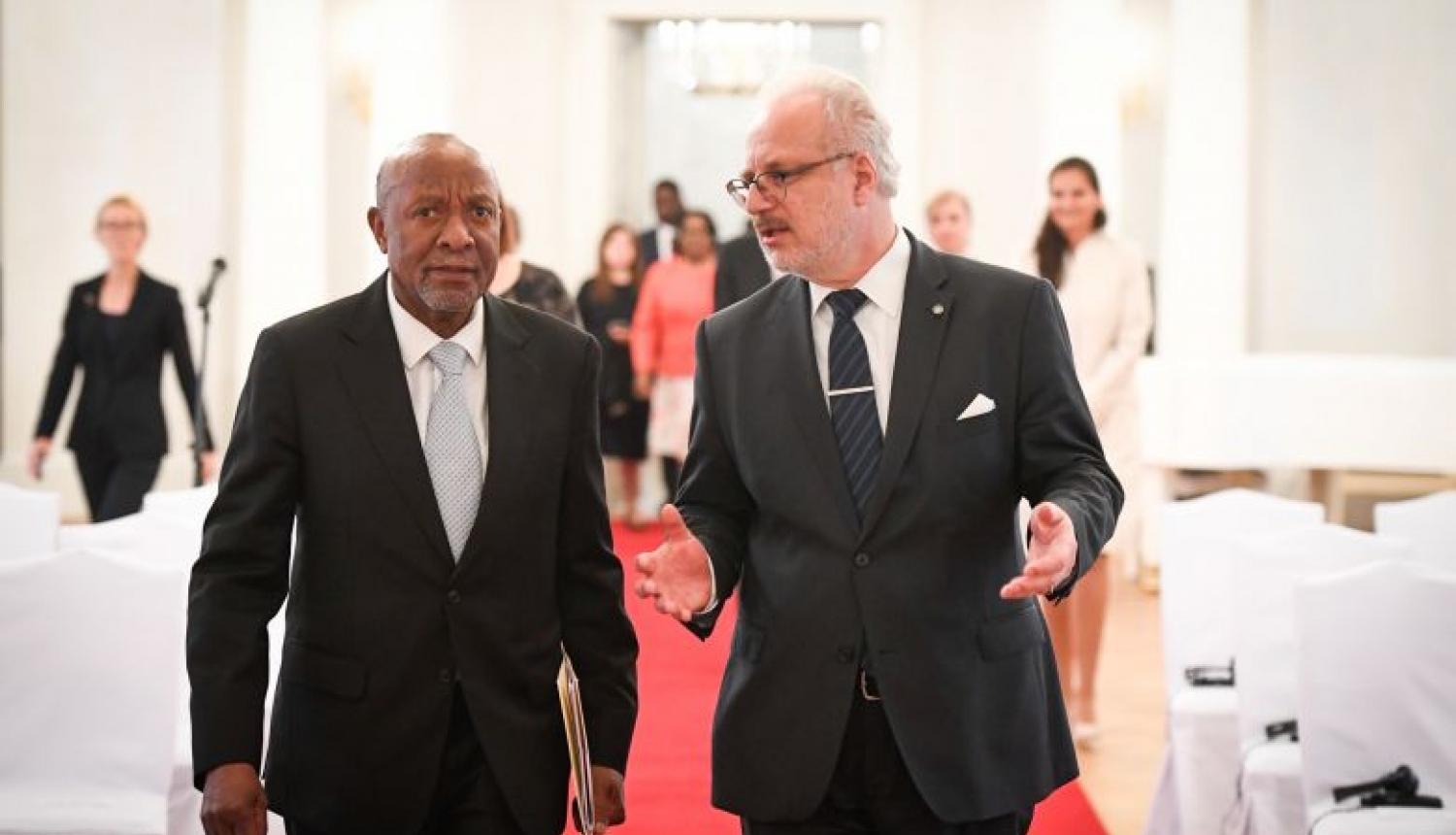 Valsts prezidents: Namībija ir viens no Latvijas tuvākajiem sadarbības partneriem Āfrikas kontinentā