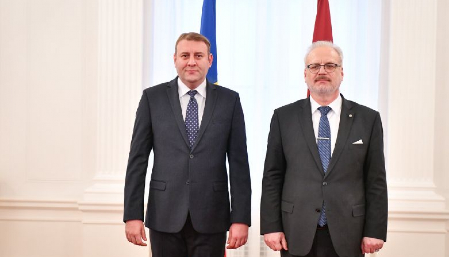 Valsts prezidents akreditē Rumānijas ārkārtējo un pilnvaroto vēstnieku Latvijā Valsts prezidents akreditē Rumānijas ārkārtējo un pilnvaroto vēstnieku Latvijā