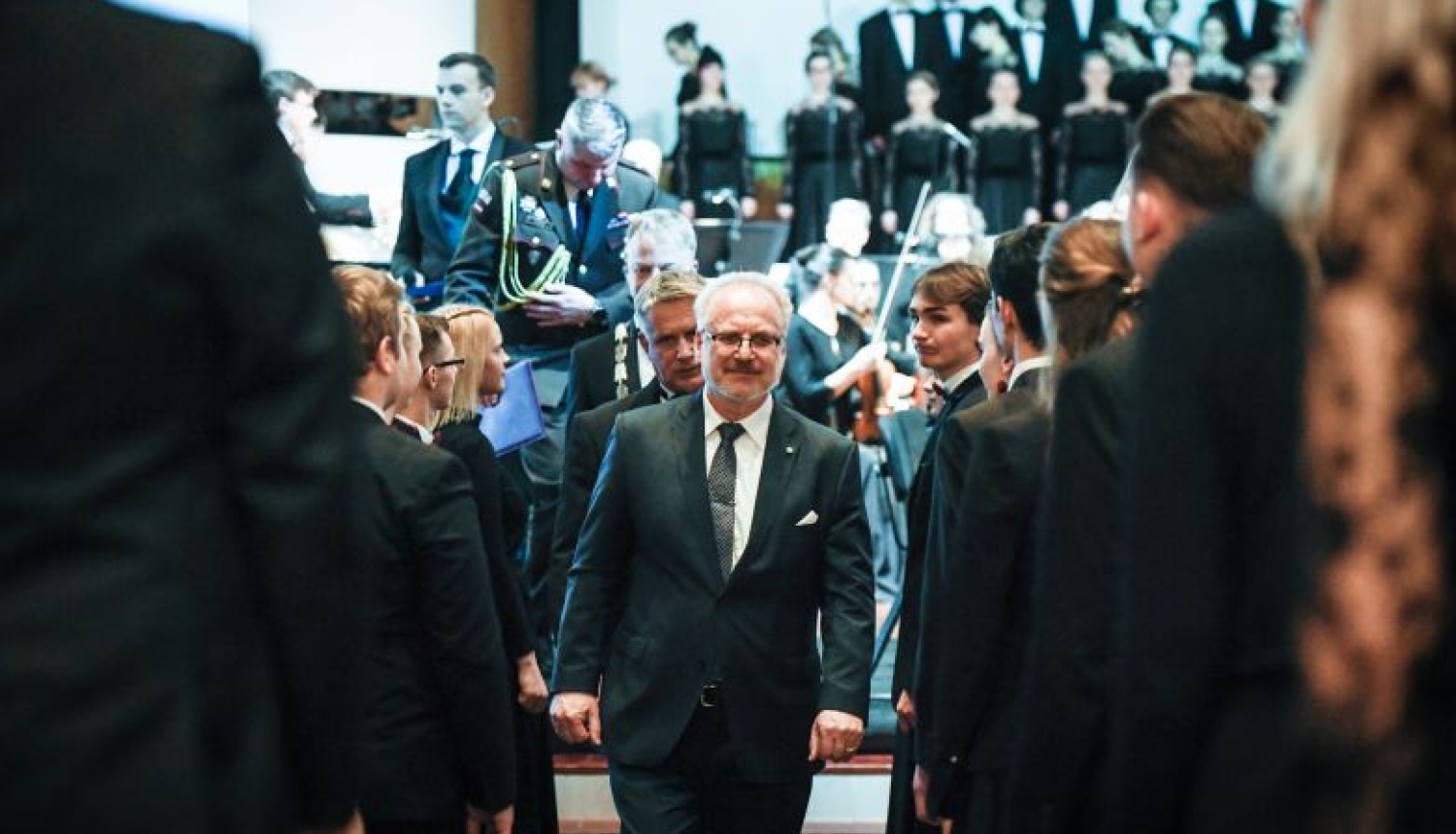 Valsts prezidenta Egila Levita uzruna Latvijas Mūzikas akadēmijas simtgades koncertā