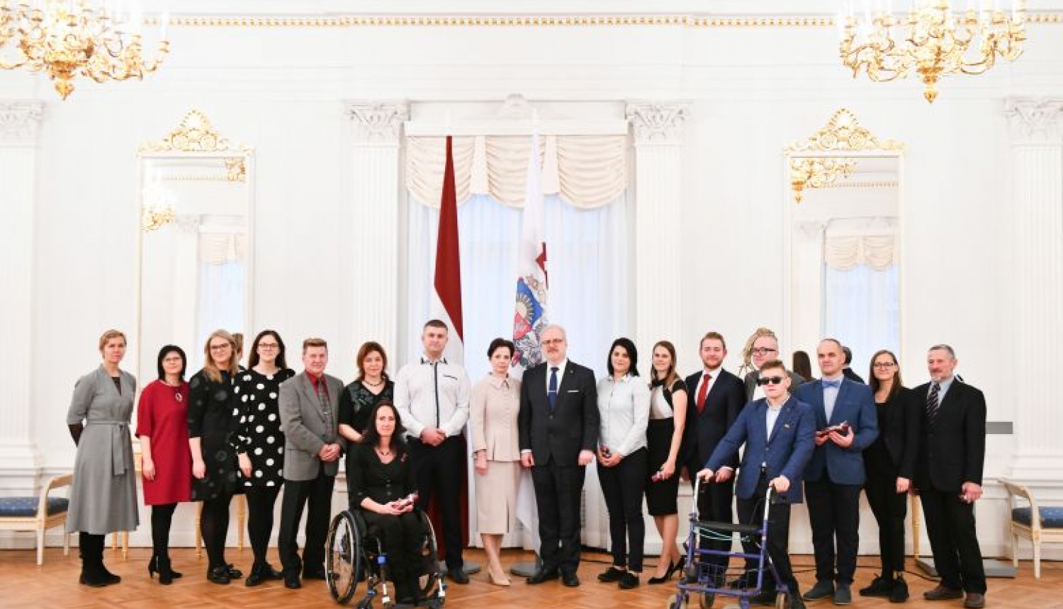 Valsts prezidenta Egila Levita uzruna akcijas “Latvijas lepnums” apbalvošanas ceremonijā