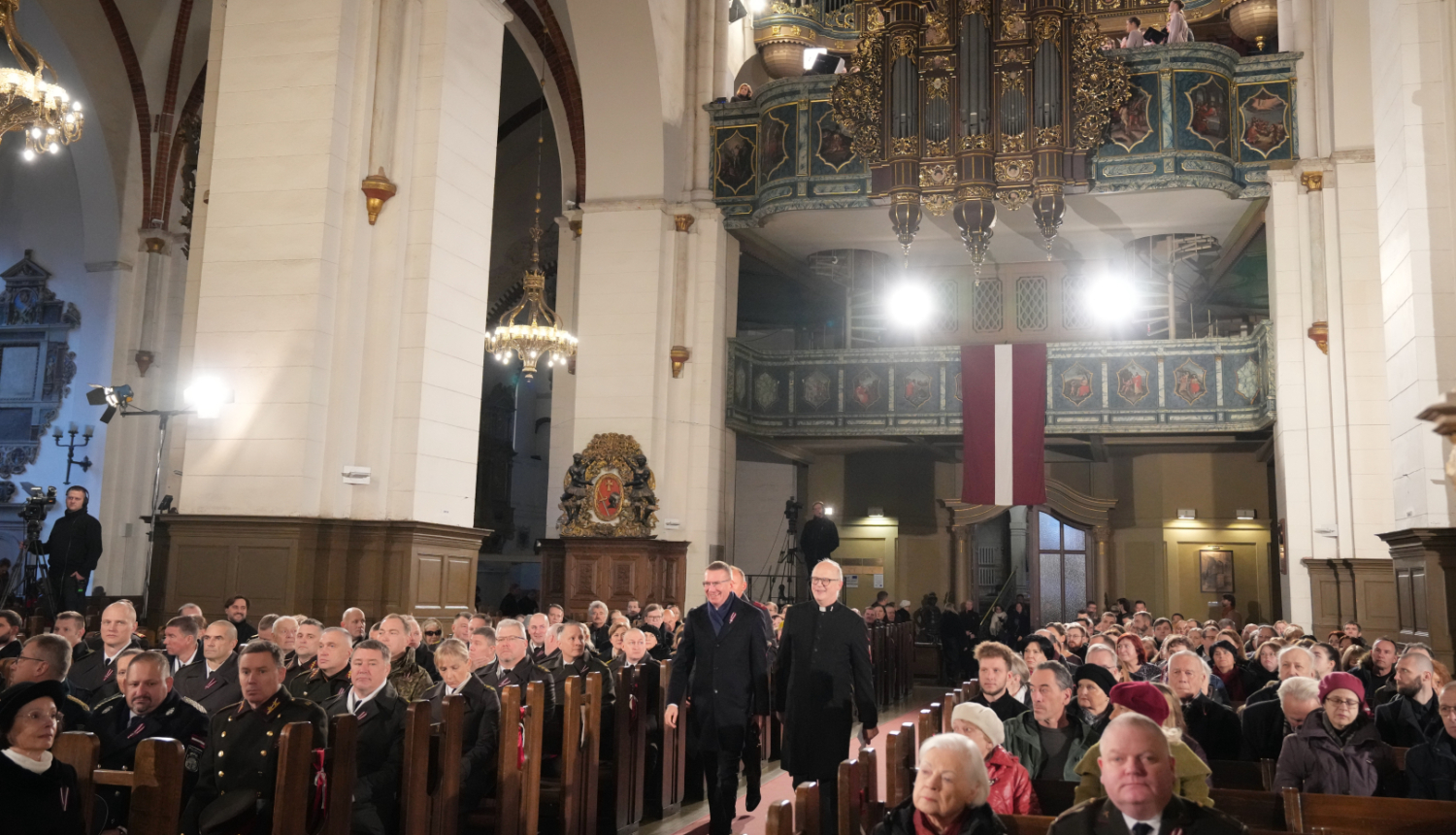 Valsts prezidenta Edgara Rinkēviča dalība ekumeniskajā dievkalpojumā Rīgas Doma baznīcā