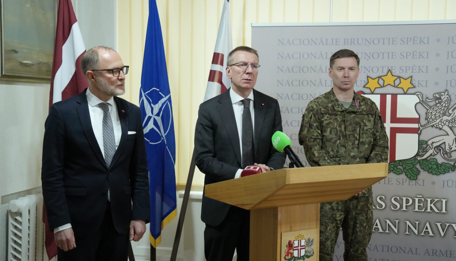 Valsts prezidenta militārās padomes sēde Liepājā