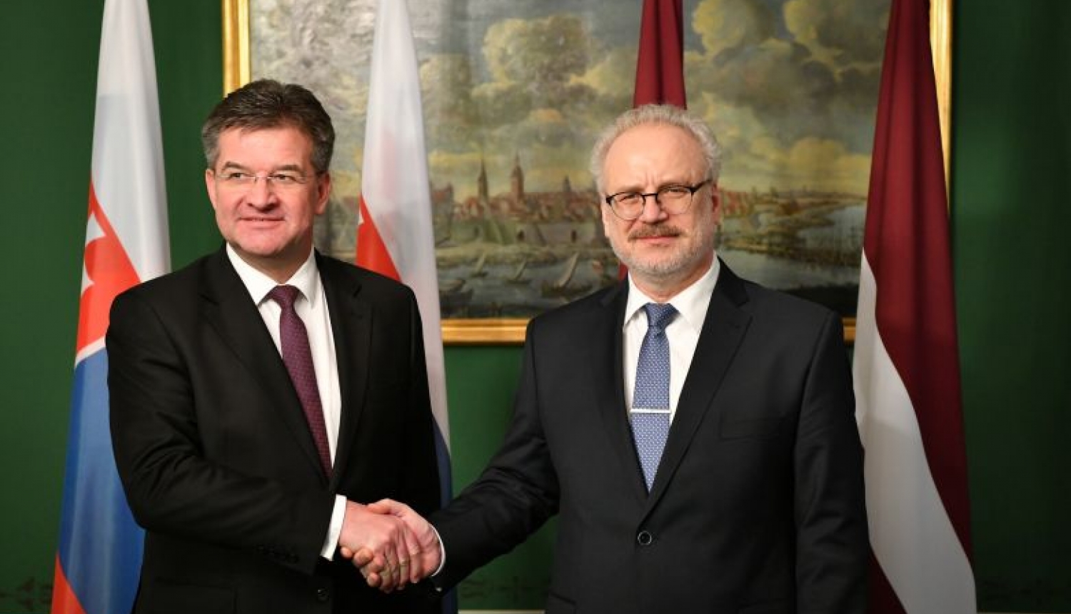Valsts prezidents novērtē Slovākijas ieguldījumu Baltijas reģiona drošības stiprināšanā