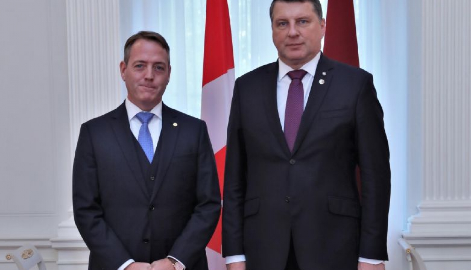 Valsts prezidents akreditē jauno Kanādas vēstnieku Latvijā