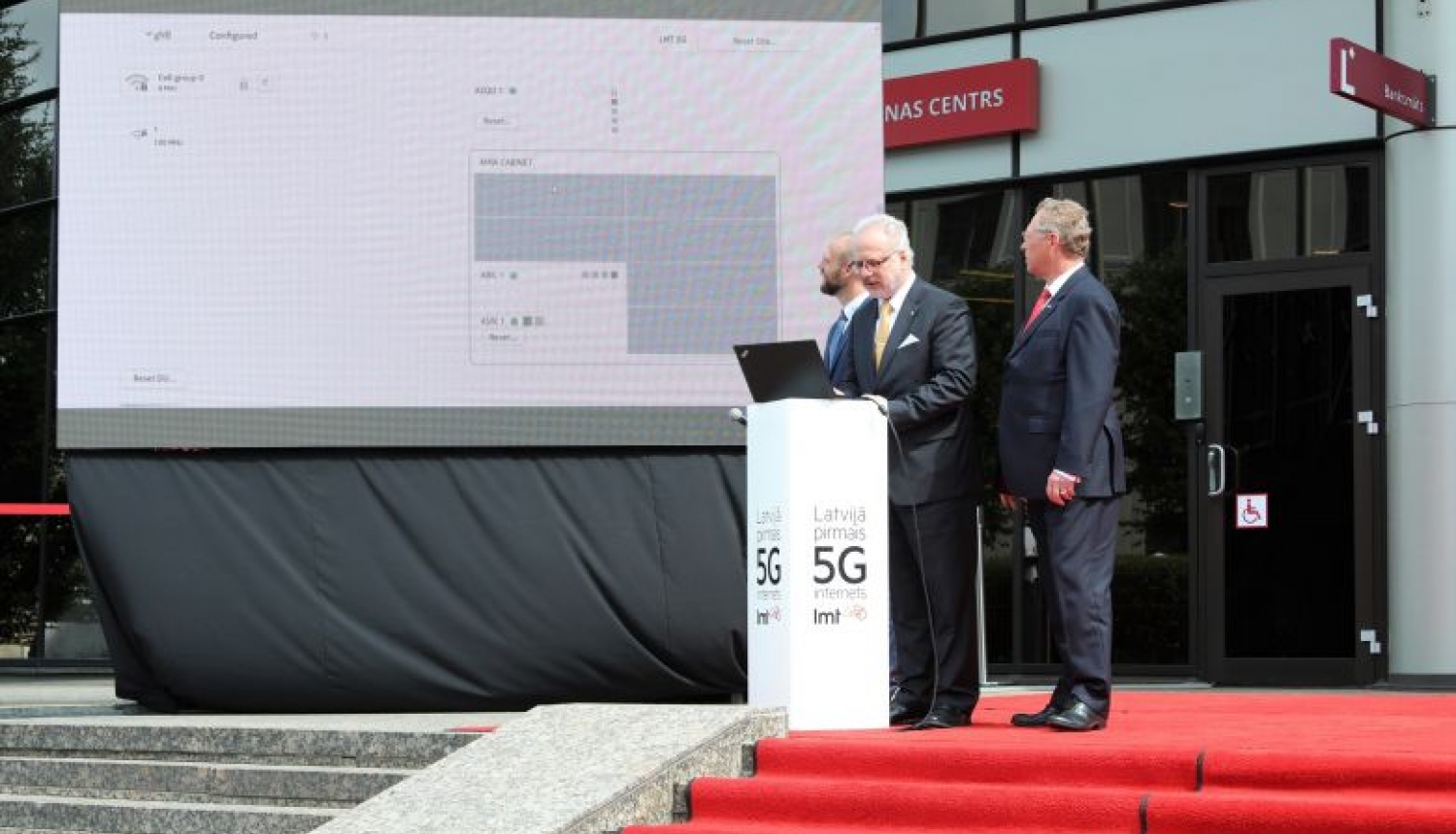 Valsts prezidenta uzruna LMT 5G tīkla atklāšanas pasākumā