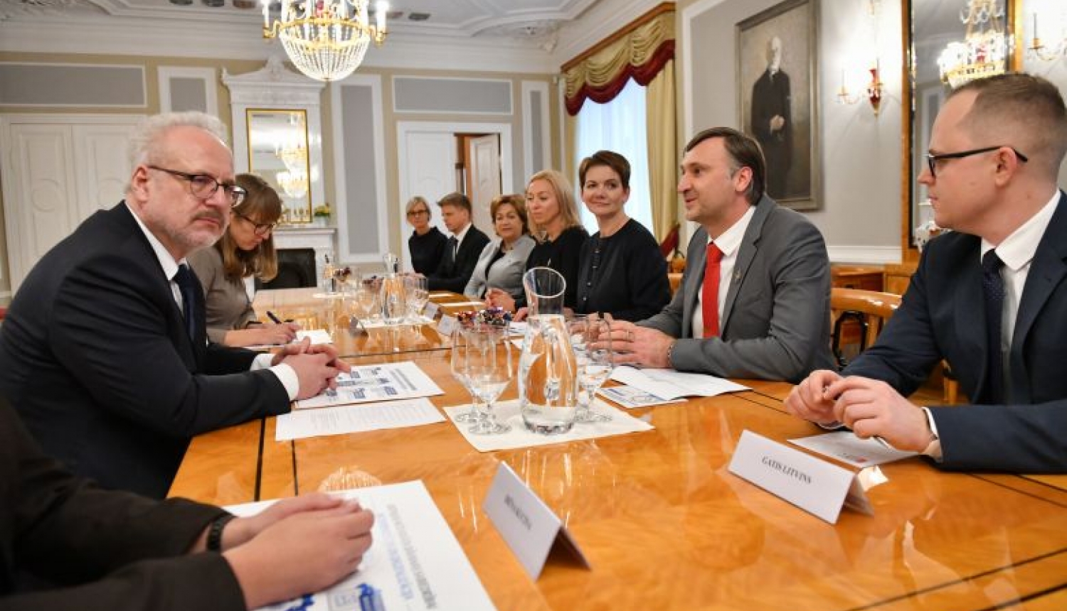 Valsts prezidents novērtē Latvijas iedzīvotājiem sniegto iespēju saņemt zvērinātu notāru pakalpojumus ar videokonferenču starpniecību