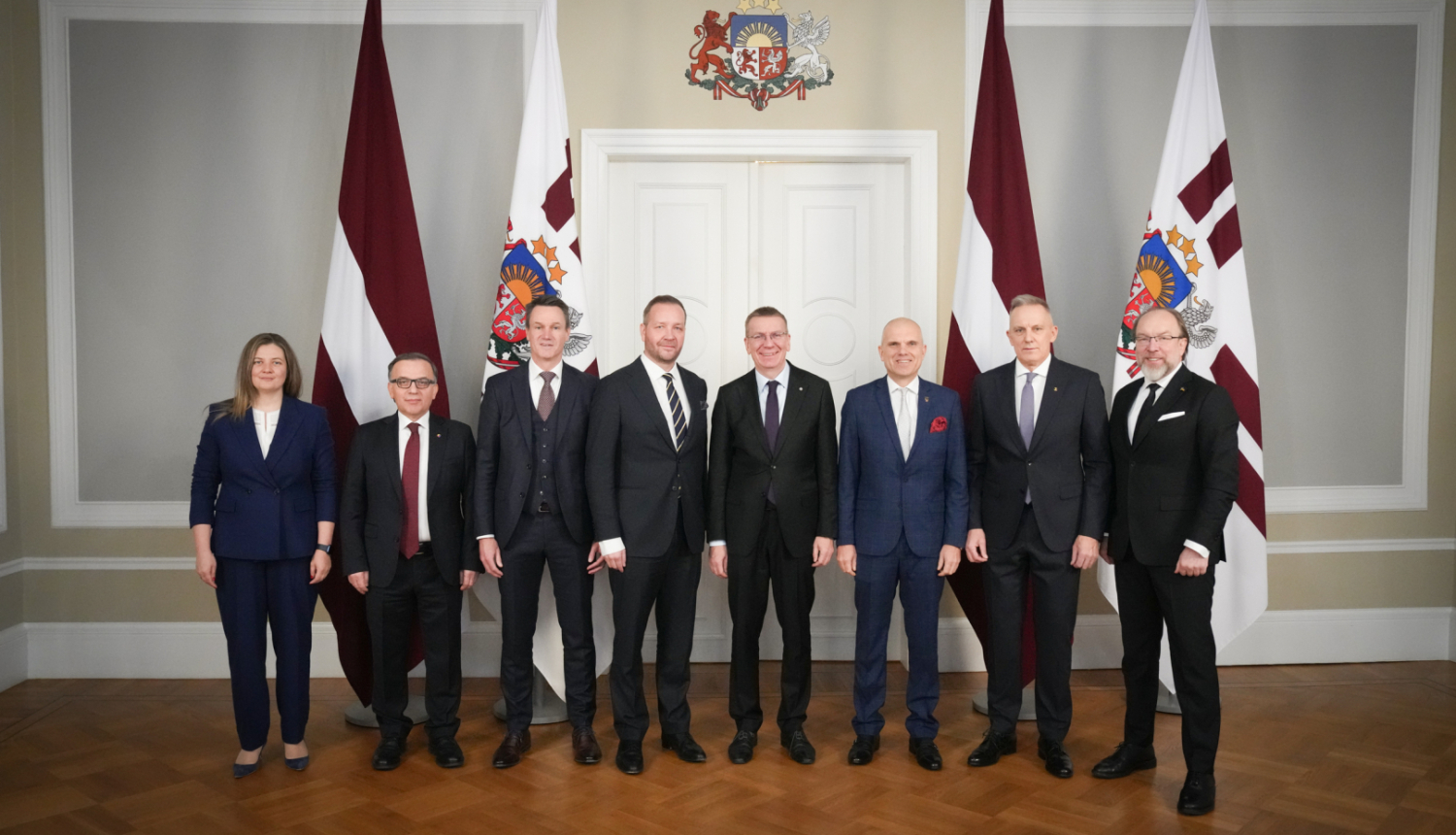 Valsts prezidenta Edgara Rinkēviča tikšanās ar Eiropas tirdzniecības kameru asociācijas “Eurochambres” direktoru padomes pārstāvjiem.