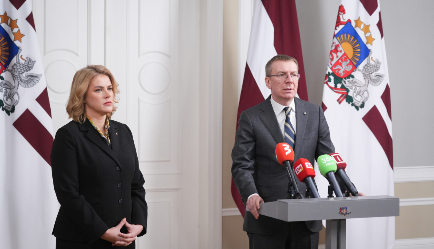 Valsts prezidenta Edgara Rinkēviča tikšanās ar Ministru prezidenti Eviku Siliņu