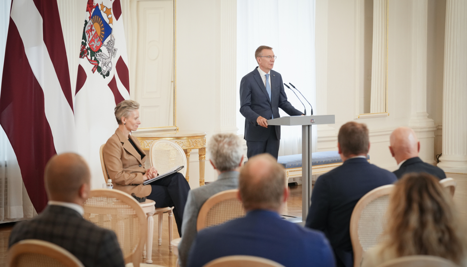 Valsts prezidenta Edgara Rinkēviča rīkota diskusija par vēlēšanu sistēmu Latvijā