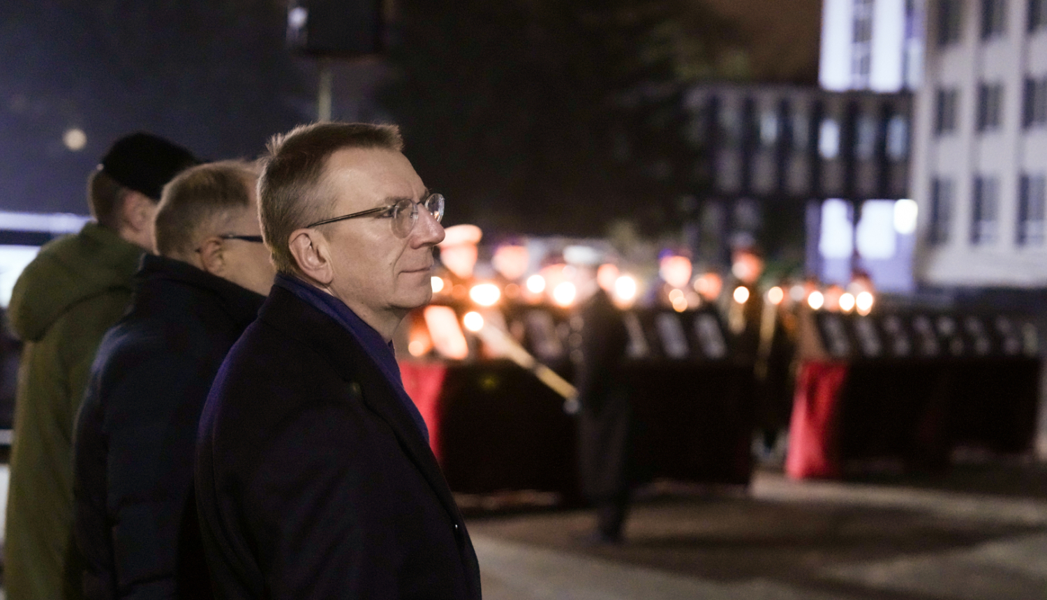 Valsts prezidents Edgars Rinkēvičs piedalās Melnās kafijas vakarā