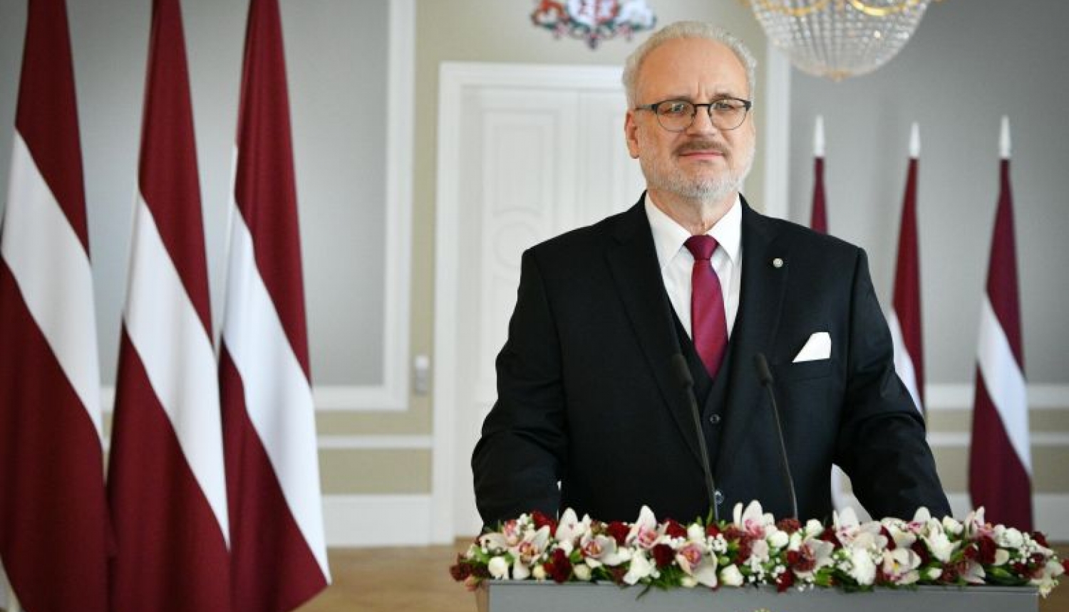 Valsts prezidenta Egila Levita runa Latvijas Republikas proklamēšanas 102. gadadienā