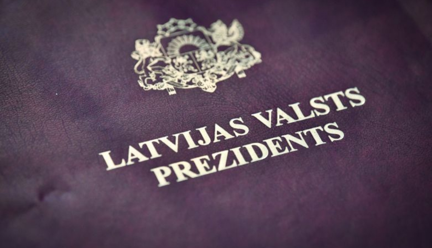 Valsts prezidenta Egila Levita dokumentu mapes vāki
