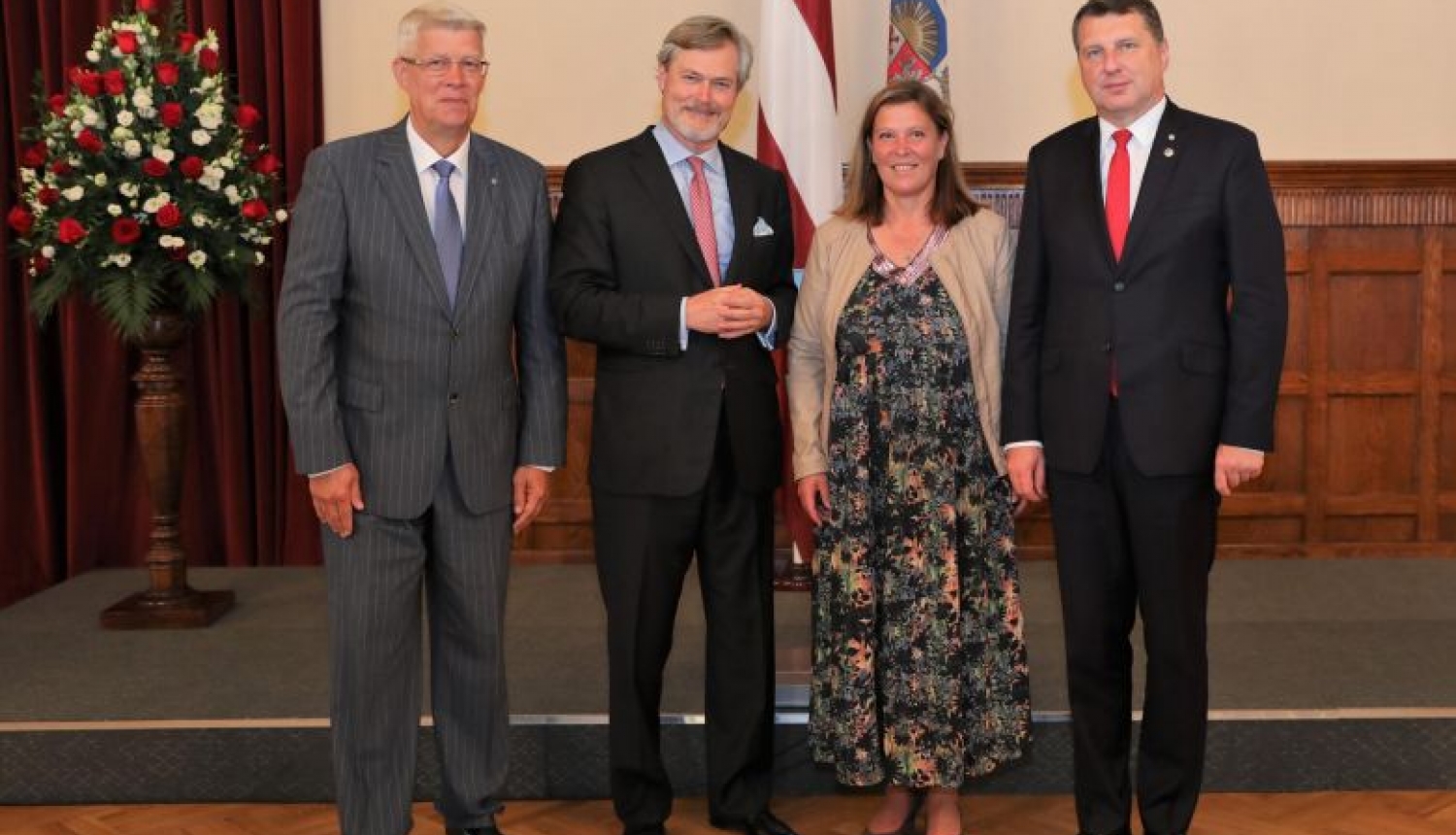 Valsts prezidents Rīgas pilī sveic Lielās Talkas koordinatorus un atbalstītājus