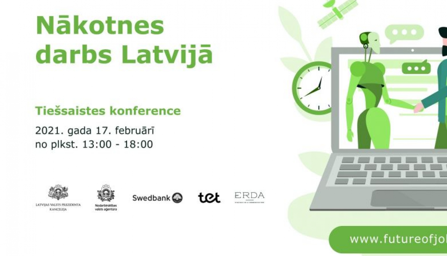 Notiks starptautiska konference par nākotnes darbu Latvijā