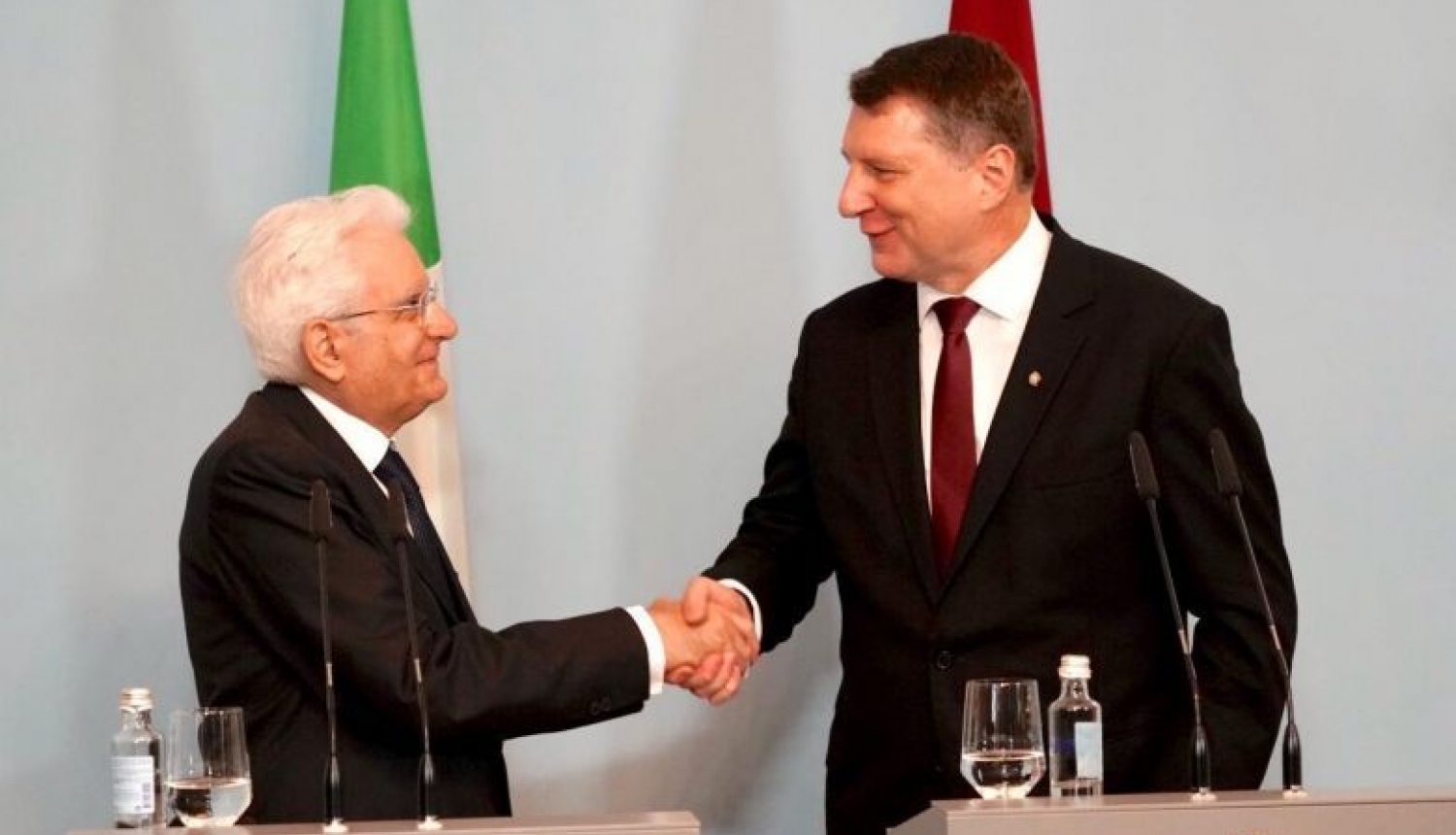 Valsts prezidenta Raimonda Vējoņa paziņojums presei pēc tikšanās ar Itālijas prezidentu Serdžo Matarellu