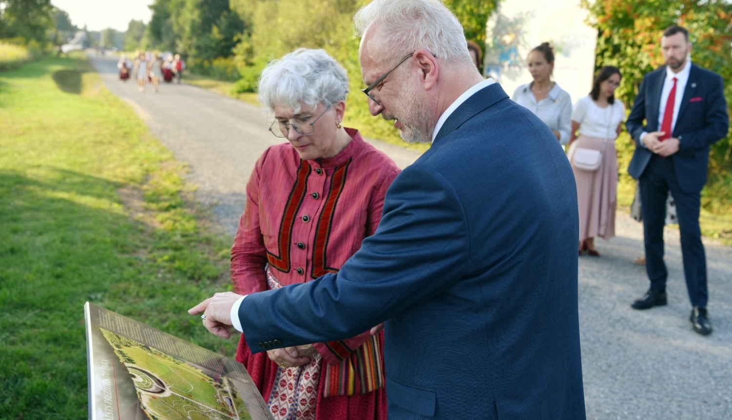 Sandra Kalniete un Egils Levits