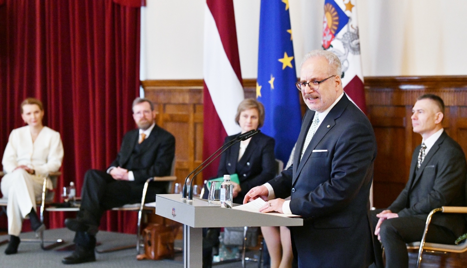 Valsts prezidenta Egila Levita referāts “Dītrihs Andrejs Lēbers un Latvijas valsts” starptautiskajā konferencē “Dītrihs Andrejs Lēbers (Dietrich André Loeber) – 100. Vācbaltietis un Latvijas pilsonis, starptautisko tiesību speciālists un laikabiedrs”