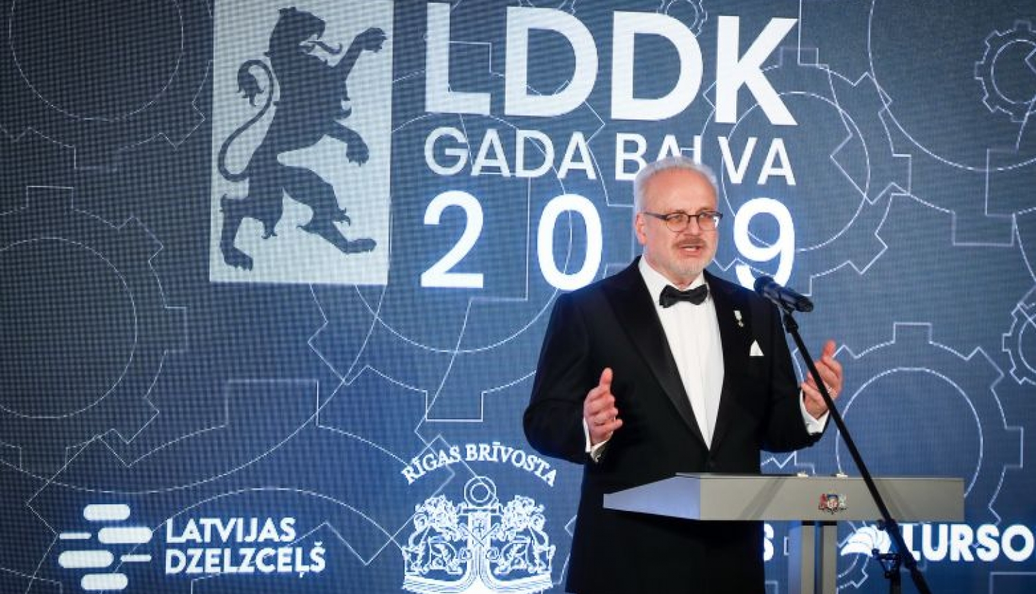 Valsts prezidenta Egila Levita uzruna Latvijas Darba devēju konfederācijas Gada balvas pasniegšanas ceremonijā