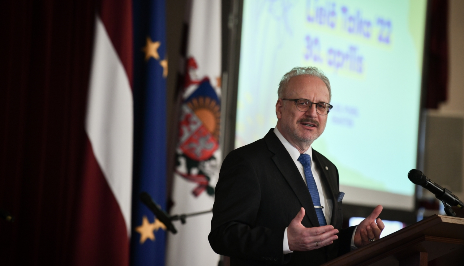 Valsts prezidents piedalās Lielā Talka diskusijā Rīgas pilī 