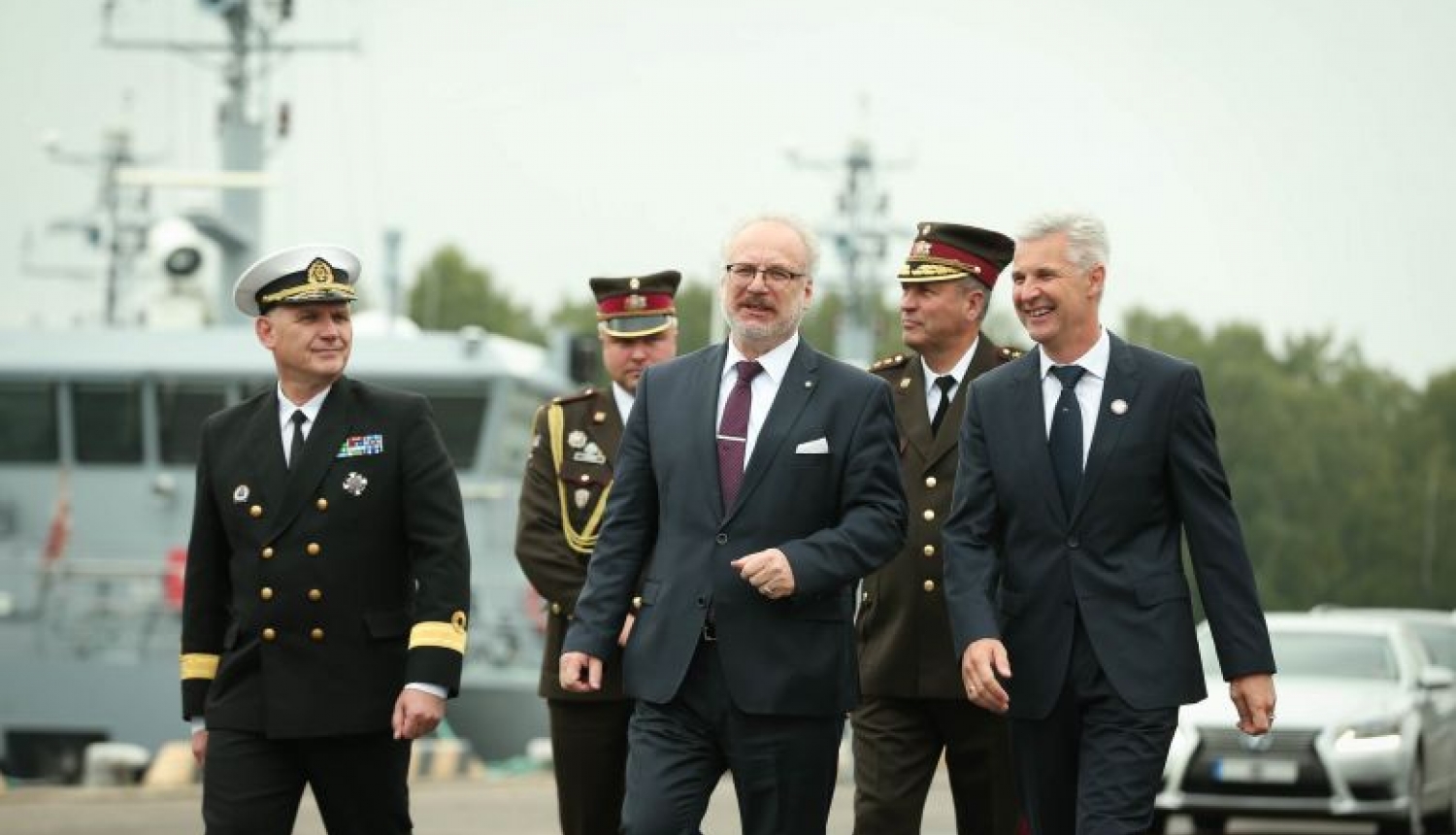 Valsts prezidents: Latvijas Jūras spēkiem ir nozīmīga loma valsts aizsardzības spēju stiprināšanā